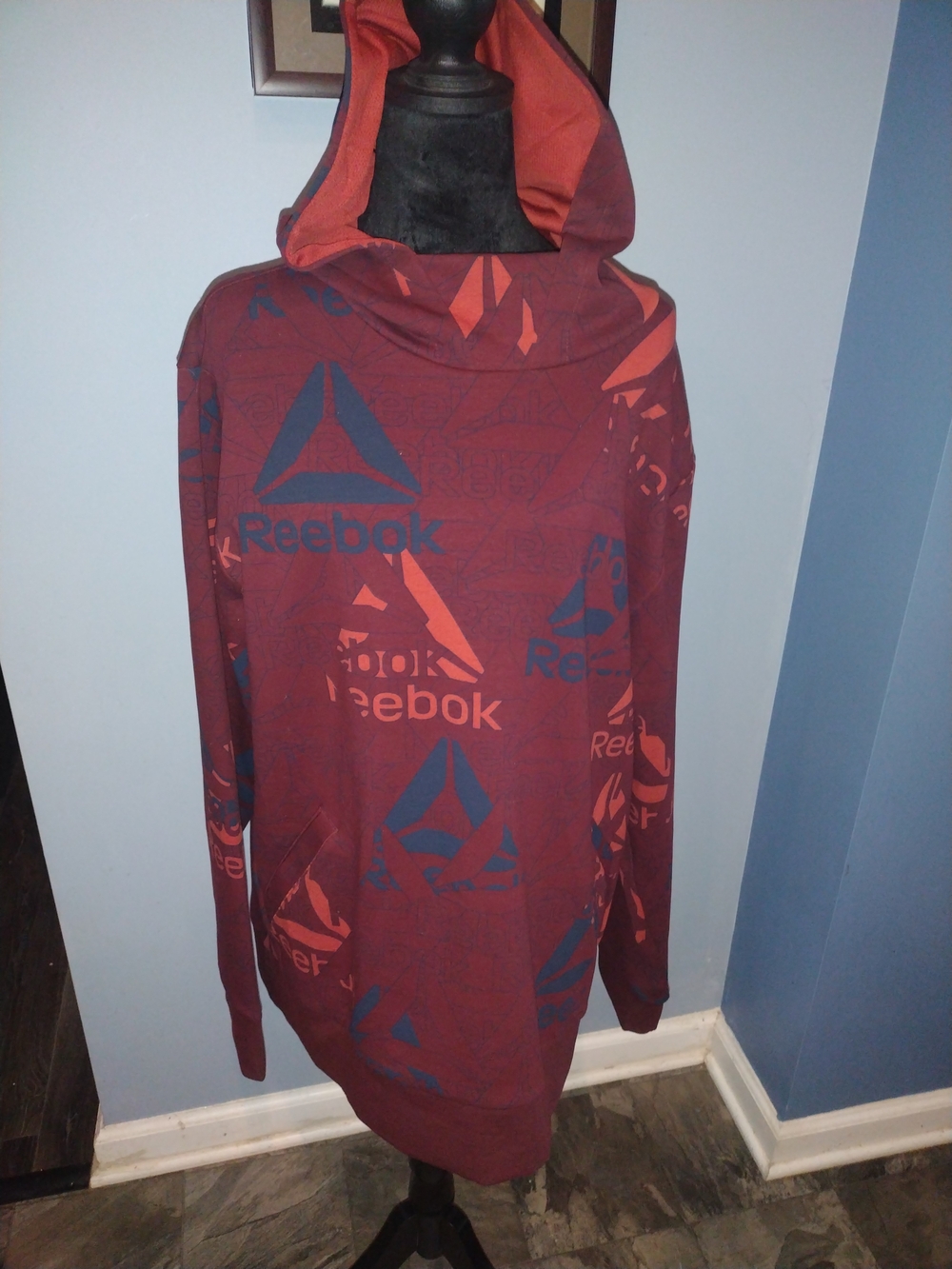 NWT Reebok Men’s Red Hoodie
